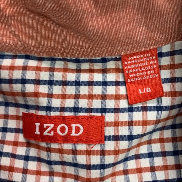 Izod I Checkered Button Down - Picture 5 of 6